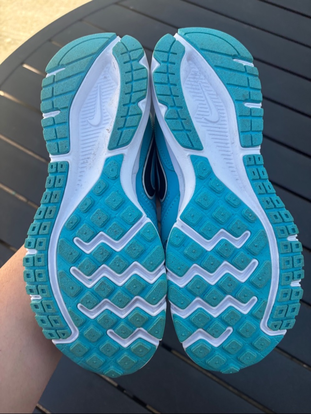 Nike Turquoise/Teal Women's Running Shoes - Picture 5 of 6